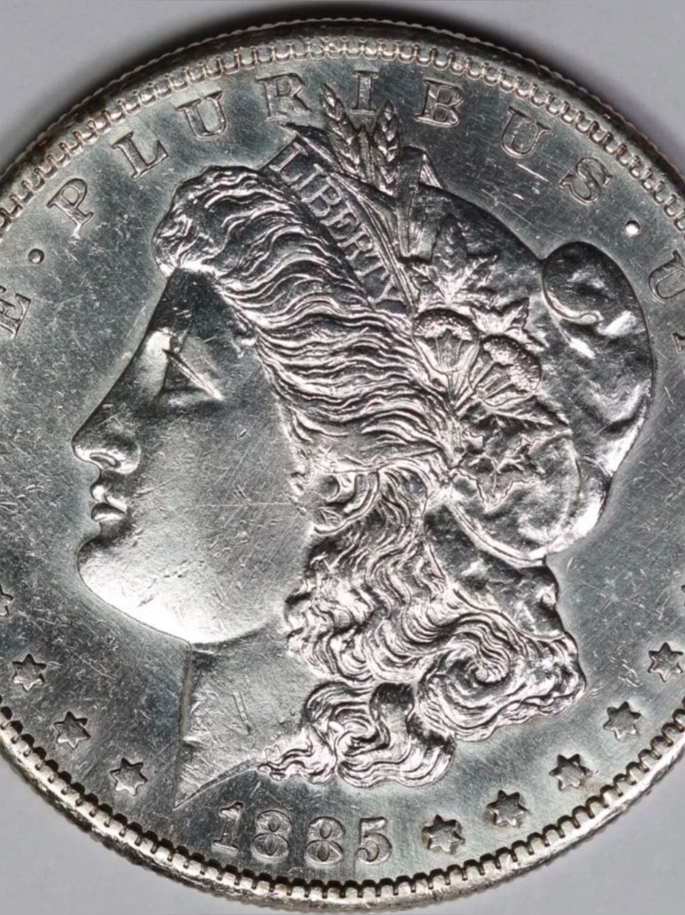 1885-S $1 Silver Morgan Dollar